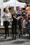 Hilversum 21 mei 2017
Bart 's mediarun op het mediapark tbd de Bart de Graaff foundation. Aanwezig zus Miriam en moeder Marianne  van Bart de Graaff. Bridget Maasland zoon Mees , Kees Tol Howard Komproe en Jan Heemskerk lopen mee. Irene Moors presenteert het geheel.