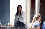 Amsterdam 15 juni 2017 
Carice v Houten en Eva v d Gucht op terras