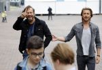 Amsterdam 17 juni 2017  
Premiere verschrikkelijke ikke in pathe arena. Carlo Boszhard met partner Herold