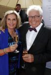 Amsterdam 17 juni 2017  
Amsterdam diner in het AFAS music hall in Amsterdam. Cees Rein v d Hoogenband met zijn vrouw