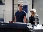 Amsterdam 3 juni 2017
Chantal janzen met kennis / vriend Tijs Hartman op de pc hooftstraat