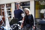 Amsterdam 3 juni 2017
Chantal janzen met kennis / vriend Tijs Hartman op de pc hooftstraat
