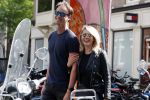 Amsterdam 3 juni 2017
Chantal janzen met kennis / vriend Tijs Hartman op de pc hooftstraat
