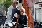 Amsterdam 3 juni 2017
Chantal janzen met kennis / vriend Tijs Hartman op de pc hooftstraat