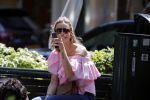 Amsterdam 17 mei 2017 
Christie Bokma met zoon in Amsterdam zuid