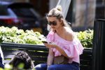 Amsterdam 17 mei 2017 
Christie Bokma met zoon in Amsterdam zuid