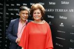 Amsterdam 8 juni 2017 
Talkies terras awards in het W hotel. Christine Kroonenberg met partner