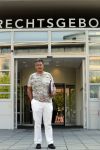 Utrecht 2 juni 2017
Rechtzaak Emile Ratelband en Moon v Buuren bij rechtbank van Utrecht . 
Kwamen beiden met hun advocaat