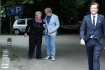 Vught 13 juni 2017
Herdenkingsdienst/ begrafenis van Sandra Reemer in kasteel Maurick. Erica Terpstra met Frits Huffnagels