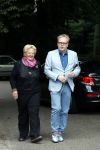 Vught 13 juni 2017
Herdenkingsdienst/ begrafenis van Sandra Reemer in kasteel Maurick. Erica Terpstra met Frits Huffnagels