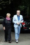 Vught 13 juni 2017
Herdenkingsdienst/ begrafenis van Sandra Reemer in kasteel Maurick. Erica Terpstra met Frits Huffnagels