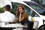 Amsterdam 15 juni 2017   
Estelle Cruijff op terras in amsterdam zuid