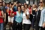 Amsterdam 17 mei 2017
Evelien de Bruijn en Bibian Mentel lopen mee in de marathon voor het Nederlands Kankerfonds (KWF). Vertrek wan bij het Antoni v Leeuwenhoek