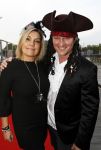 Amsterdam 22 mei 2017 
Premiere pirates off the carabien in het scheepvaartmuseum. Gallyon v Vessem met man en Selma v Dijk met man