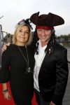 Amsterdam 22 mei 2017 
Premiere pirates off the carabien in het scheepvaartmuseum. Gallyon v Vessem met man en Selma v Dijk met man