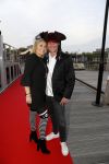 Amsterdam 22 mei 2017 
Premiere pirates off the carabien in het scheepvaartmuseum. Gallyon v Vessem met man en Selma v Dijk met man