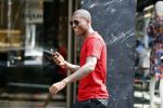 Amsterdam 29 mei 2017 
Georginio Wijnaldum met vrienden/ familie op de pc hooftstraat