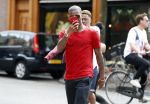 Amsterdam 29 mei 2017 
Georgino Wijnaldum met vrienden/ familie op de pc hooftstraat
