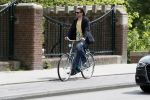 Amsterdam 23 mei 2017
Hans Teeuwen op de fiets in Amsterdam