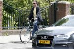 Amsterdam 23 mei 2017
Hans Teeuwen op de fiets in Amsterdam