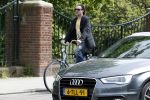 Amsterdam 23 mei 2017
Hans Teeuwen op de fiets in Amsterdam