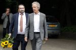 Vught 13 juni 2017
Herdenkingsdienst/ begrafenis van Sandra Reemer in kasteel Maurick. hans v Willgenburg met Marc v d Linden