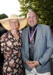 Haarzuilens 21 juni 2017
Haringparty bij kasteel de Haar. Andre Kuipers met zijn vrouw