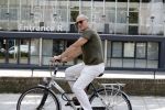 Amsterdam 21 juni 2017 
Henk Poort op de fiets