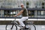 Amsterdam 21 juni 2017 
Henk Poort op de fiets