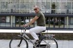 Amsterdam 21 juni 2017 
Henk Poort op de fiets