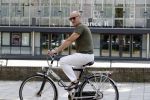 Amsterdam 21 juni 2017 
Henk Poort op de fiets
