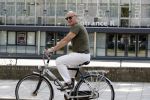 Amsterdam 21 juni 2017 
Henk Poort op de fiets