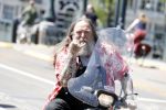 Amsterdam 26 mei 2017
Henk Schiffmacher op zijn scooter