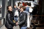 Amsterdam 8 juni 2017
Holly Brood met haar vriend Soy Kroon in het centrum van Amsterdam