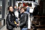Amsterdam 8 juni 2017
Holly Brood met haar vriend Soy Kroon in het centrum van Amsterdam