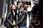 Amsterdam 8 juni 2017
Holly Brood met haar vriend Soy Kroon in het centrum van Amsterdam