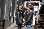 Amsterdam 8 juni 2017
Holly Brood met haar vriend Soy Kroon in het centrum van Amsterdam