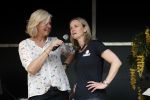 Hilversum 21 mei 2017
Bart 's mediarun op het mediapark tbd de Bart de Graaff foundation. Aanwezig zus Miriam en moeder Marianne  van Bart de Graaff. Bridget Maasland zoon Mees , Kees Tol Howard Komproe en Jan Heemskerk lopen mee. Irene Moors presenteert het geheel.