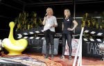Hilversum 21 mei 2017
Bart 's mediarun op het mediapark tbd de Bart de Graaff foundation. Aanwezig zus Miriam en moeder Marianne  van Bart de Graaff. Bridget Maasland zoon Mees , Kees Tol Howard Komproe en Jan Heemskerk lopen mee. Irene Moors presenteert het geheel.
