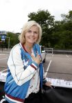Hilversum 21 mei 2017
Bart 's mediarun op het mediapark tbd de Bart de Graaff foundation. Aanwezig zus Miriam en moeder Marianne  van Bart de Graaff. Bridget Maasland zoon Mees , Kees Tol Howard Komproe en Jan Heemskerk lopen mee. Irene Moors presenteert het geheel.
