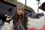 Amsterdam 22 mei 2017 
Premiere pirates off the carabien in het scheepvaartmuseum.  Jack Sparrow