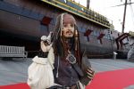 Amsterdam 22 mei 2017 
Premiere pirates off the carabien in het scheepvaartmuseum.  Jack Sparrow