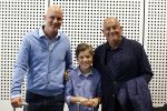 Schiphol Stockholm 24 mei 2017
Vertrek supporters Ajax naar Stockholm. Jack v gelder met zoon en kleinzoon