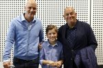 Schiphol Stockholm 24 mei 2017
Vertrek supporters Ajax naar Stockholm. Jack v gelder met zoon en kleinzoon