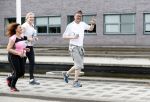 Hilversum 21 mei 2017
Bart 's mediarun op het mediapark tbd de Bart de Graaff foundation. Aanwezig zus Miriam en moeder Marianne  van Bart de Graaff. Bridget Maasland zoon Mees , Kees Tol Howard Komproe en Jan Heemskerk lopen mee. Irene Moors presenteert het geheel.