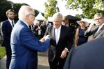 Haarzuilens 21 juni 2017
Haringparty bij kasteel de Haar. Jan v Zanen met Pieter v Vollenhoven