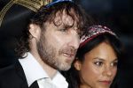 Amsterdam 22 mei 2017 
Premiere pirates off the carabien in het scheepvaartmuseum. Javier Guzman met vriendin Cloe Leenheer
