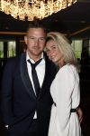 Utrecht 11 juni 2017
Gala van Wesley Sneijder in het v d Valk Hotel Utrecht. Johnny de Mol met zijn vriendin Anouk v Schie
