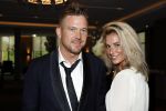 Utrecht 11 juni 2017
Gala van Wesley Sneijder in het v d Valk Hotel Utrecht. Johnny de Mol met zijn vriendin Anouk v Schie