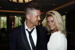 Utrecht 11 juni 2017
Gala van Wesley Sneijder in het v d Valk Hotel Utrecht. Johnny de Mol met zijn vriendin Anouk v Schie